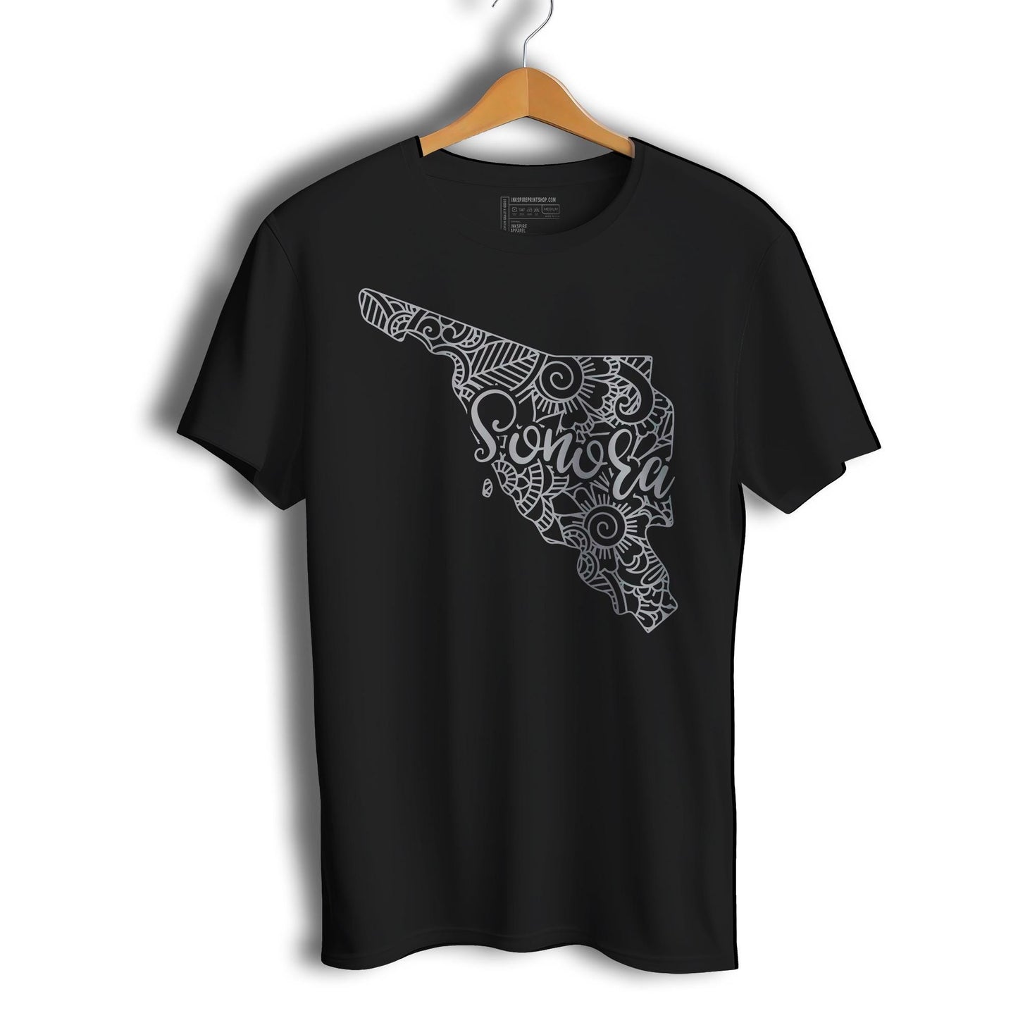 Sonora Mexico Patriotic Mexican Short Sleeve T-Shirt- Playera Patriota De Mexico