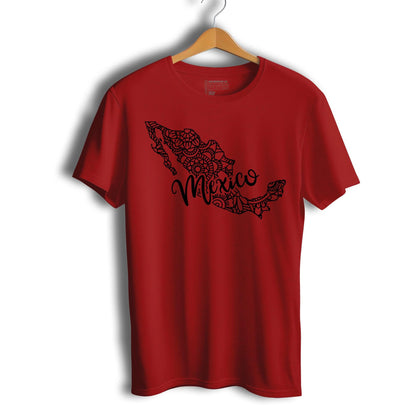 Mexico Patriotic Mexican Short Sleeve T-Shirt- Playera Patriota De Mexico
