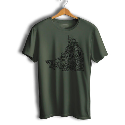 Campeche Mexico Patriotic Mexican Short Sleeve T-Shirt- Playera Patriota De Mexico