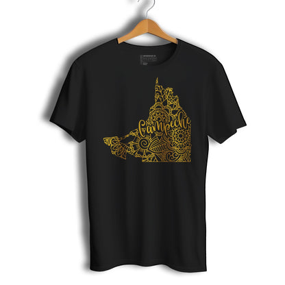 Campeche Mexico Patriotic Mexican Short Sleeve T-Shirt- Playera Patriota De Mexico