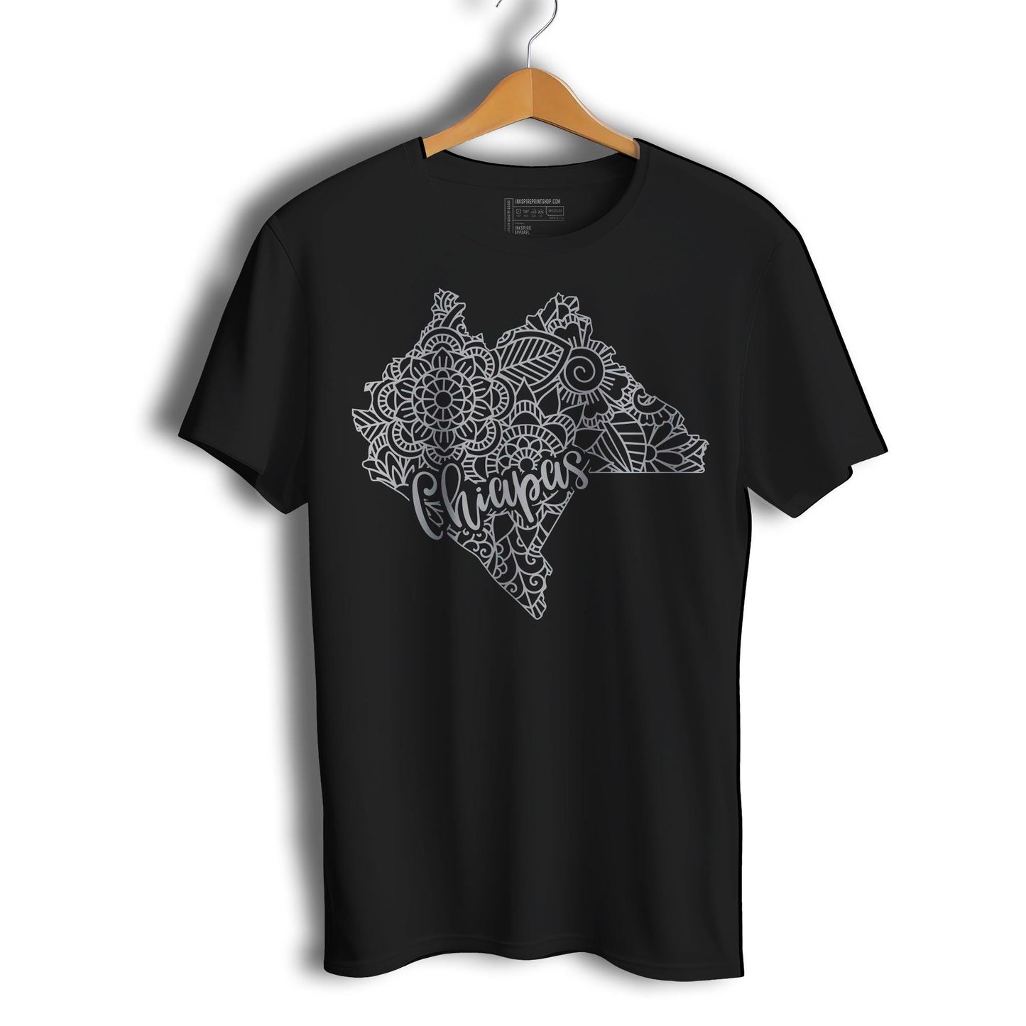 Chiapas Mexico Patriotic Mexican Short Sleeve T-Shirt- Playera Patriota De Mexico