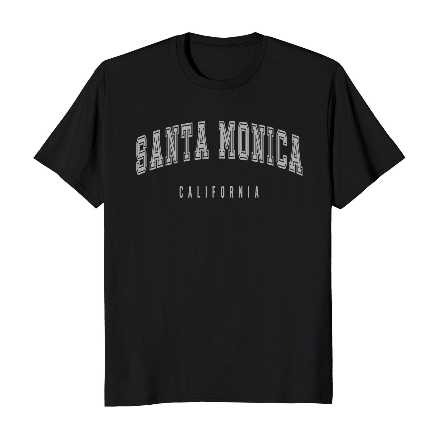 Santa Monica California Classic Short Sleeve Men's T-Shirt