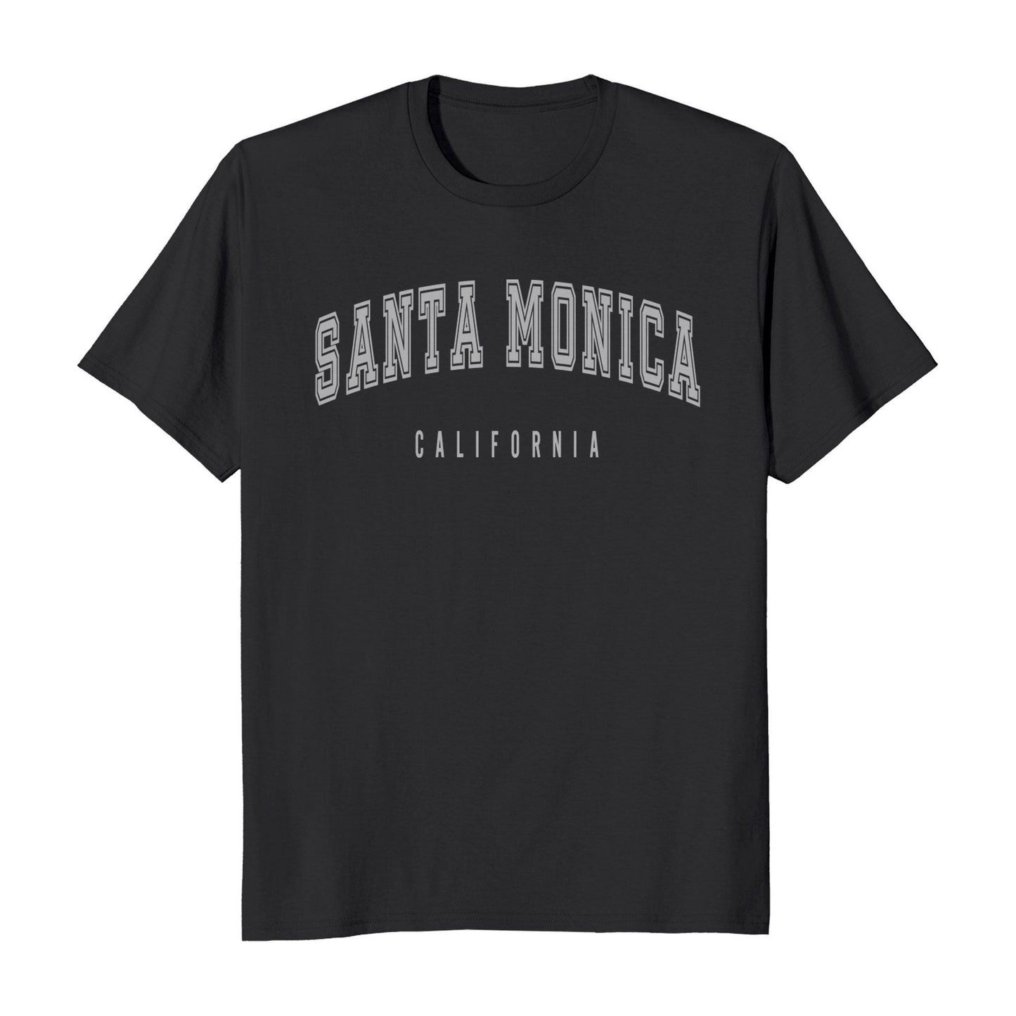 Santa Monica California Classic Short Sleeve Men's T-Shirt
