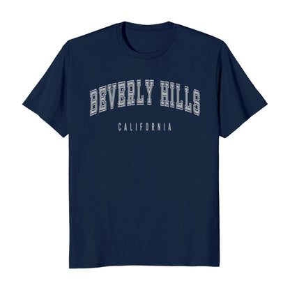 Beverly Hills California Classic Short Sleeve Men's T-Shirt