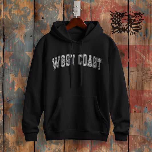 West Coast Unisex Classic Hoodie Sweatshirt