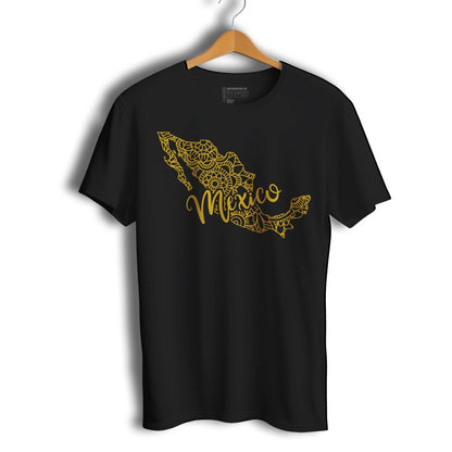 Mexico Patriotic Mexican Short Sleeve T-Shirt- Playera Patriota De Mexico