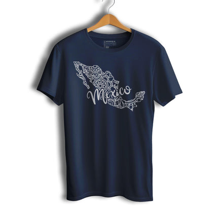 Mexico Patriotic Mexican Short Sleeve T-Shirt- Playera Patriota De Mexico