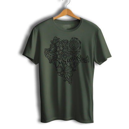 Durango Mexico Patriotic Mexican Short Sleeve T-Shirt- Playera Patriota De Mexico